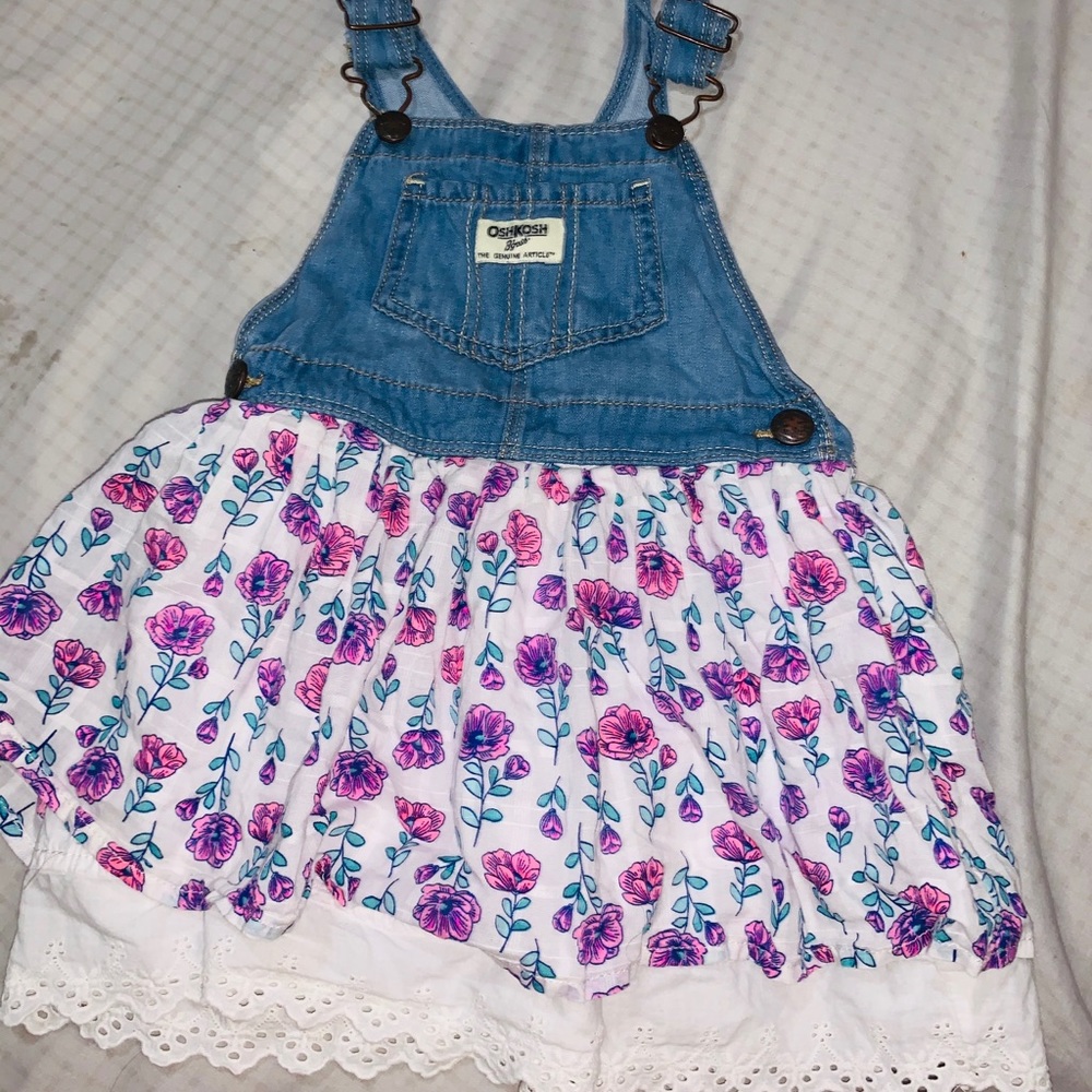 ❣️GIRLS❣️ Oshkosh Jean overall dress